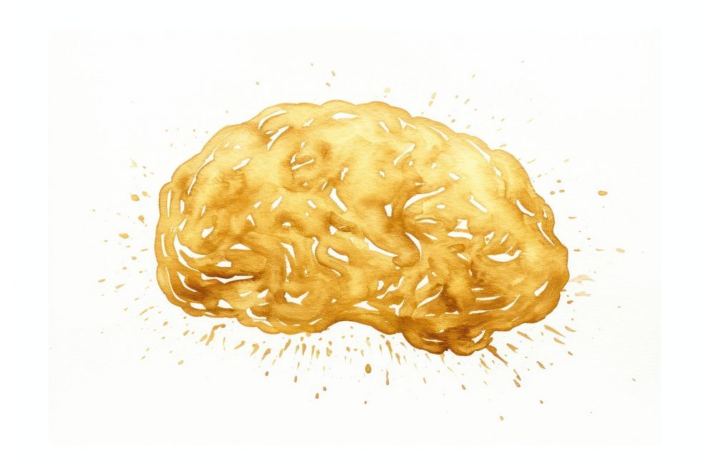 Brain food white background confectionery. AI generated Image by rawpixel.