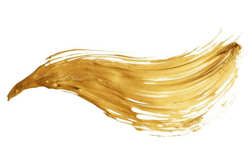 Hand gold ink white background. AI generated Image by rawpixel.