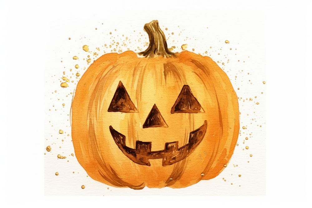 Jack o lantern halloween anthropomorphic jack-o'-lantern. AI generated Image by rawpixel.