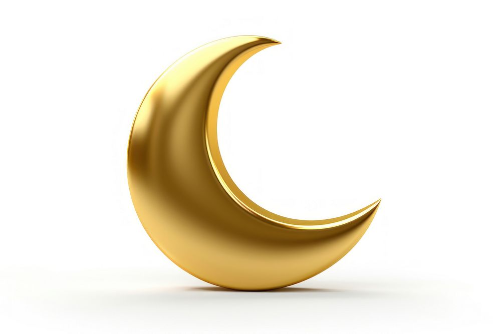 Moon Ramadan gold eclipse.