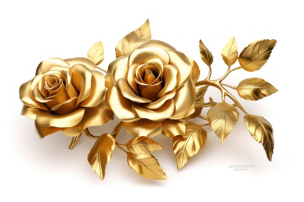 Polyantha Roses gold rose jewelry.