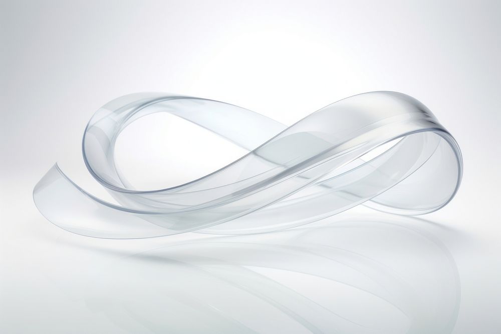Ribbon white accessories futuristic.