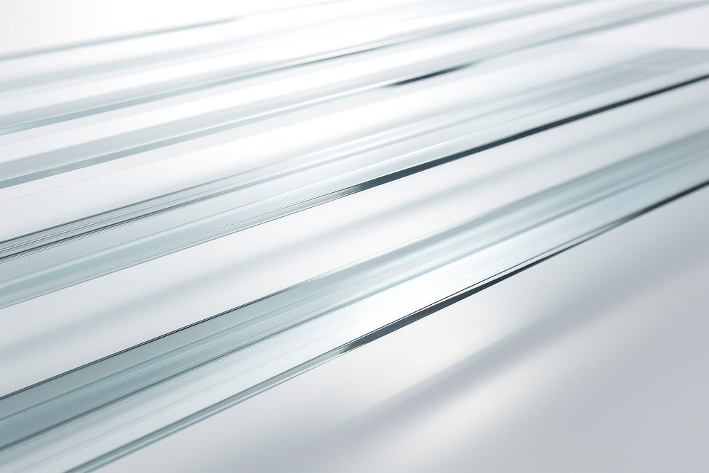 Transparent glass stripe sheet backgrounds futuristic aluminium.