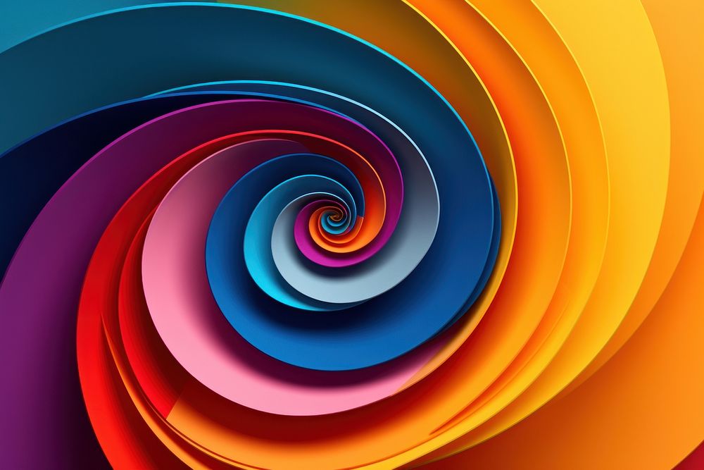 A Mesmerizing 3D Abstract Multicolor Visualization backgrounds abstract pattern.