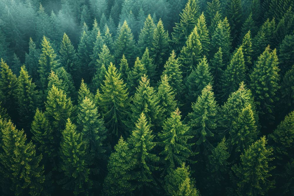 top pine forest outdoors woodland | Premium Photo - rawpixel