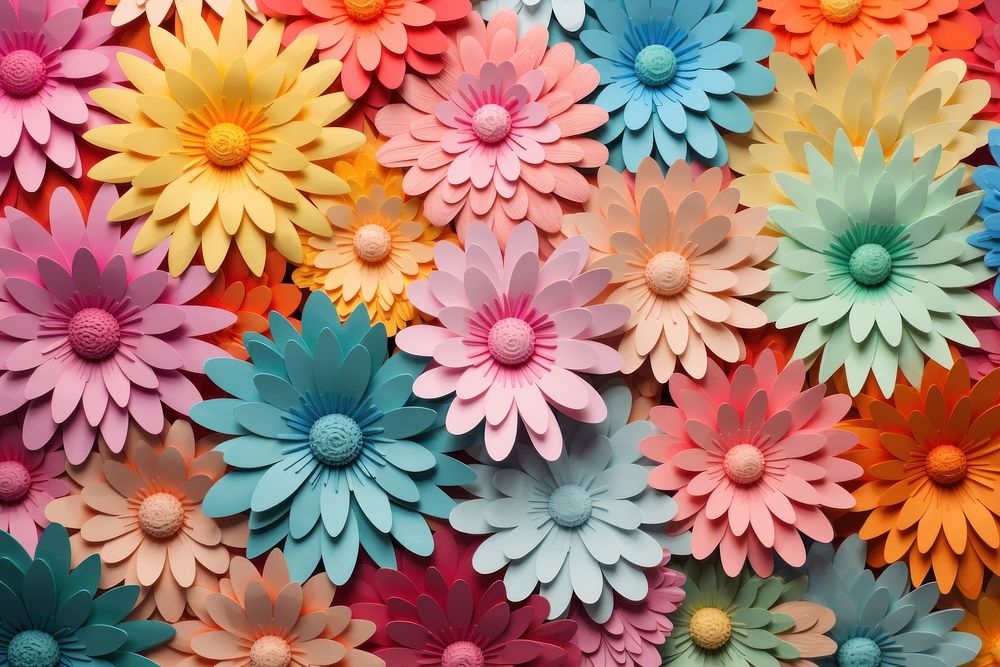 Floral colorful pattern art backgrounds flower.