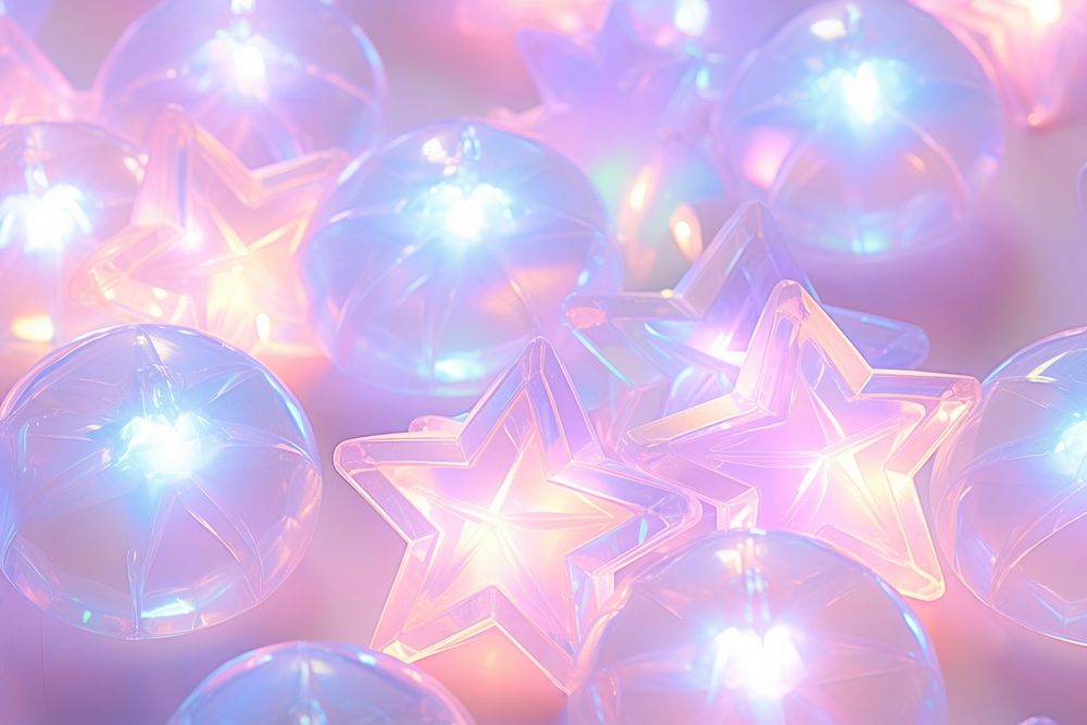 3d star aesthetic holographic light | Free Photo Illustration - rawpixel