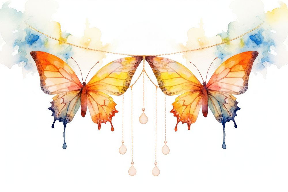 Butterfly hanging accessories creativity.