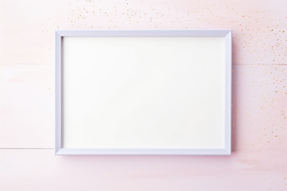 Girly pastel color backgrounds frame white background.