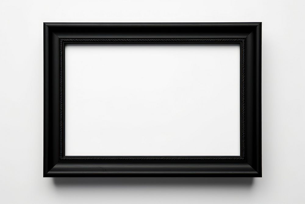 Minimal black backgrounds frame white.