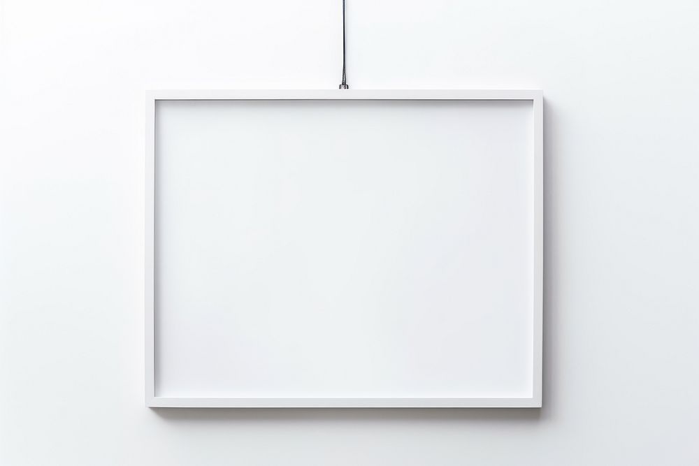 Minimal modern hanging backgrounds frame white.
