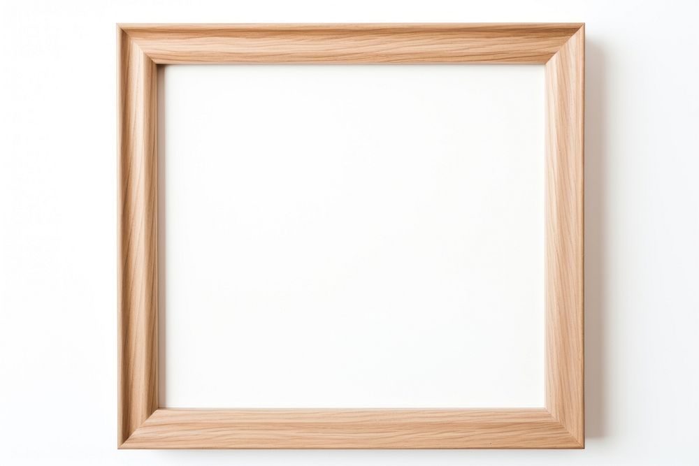 Square red oak backgrounds frame white background.