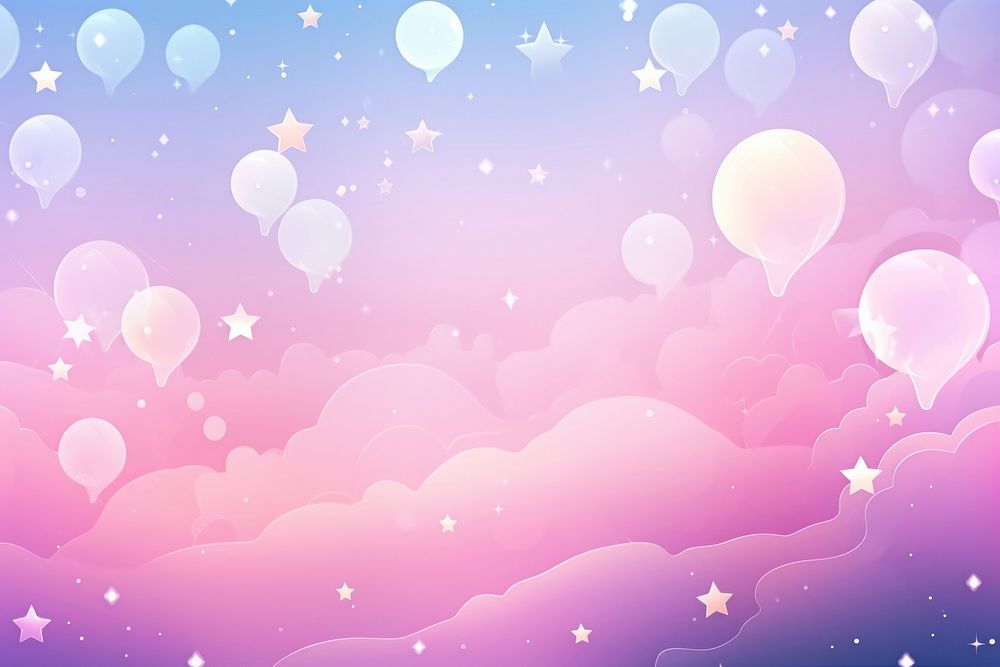 Cartoon pastel shooting stars backgrounds outdoors glowing.