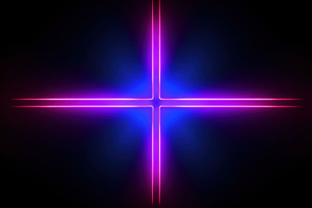 Cross neon background backgrounds purple light. AI generated Image by rawpixel.