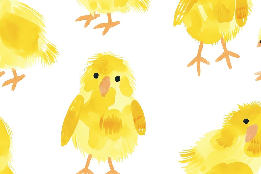 Cute baby chick illustration backgrounds poultry animal.