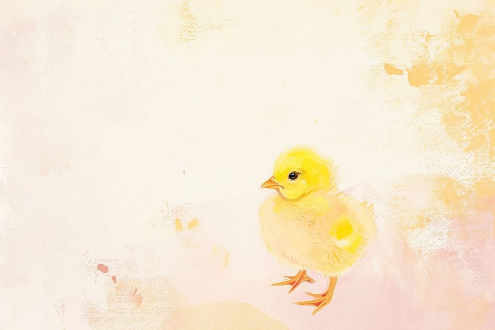 Cute baby chick illustration animal bird wildlife.