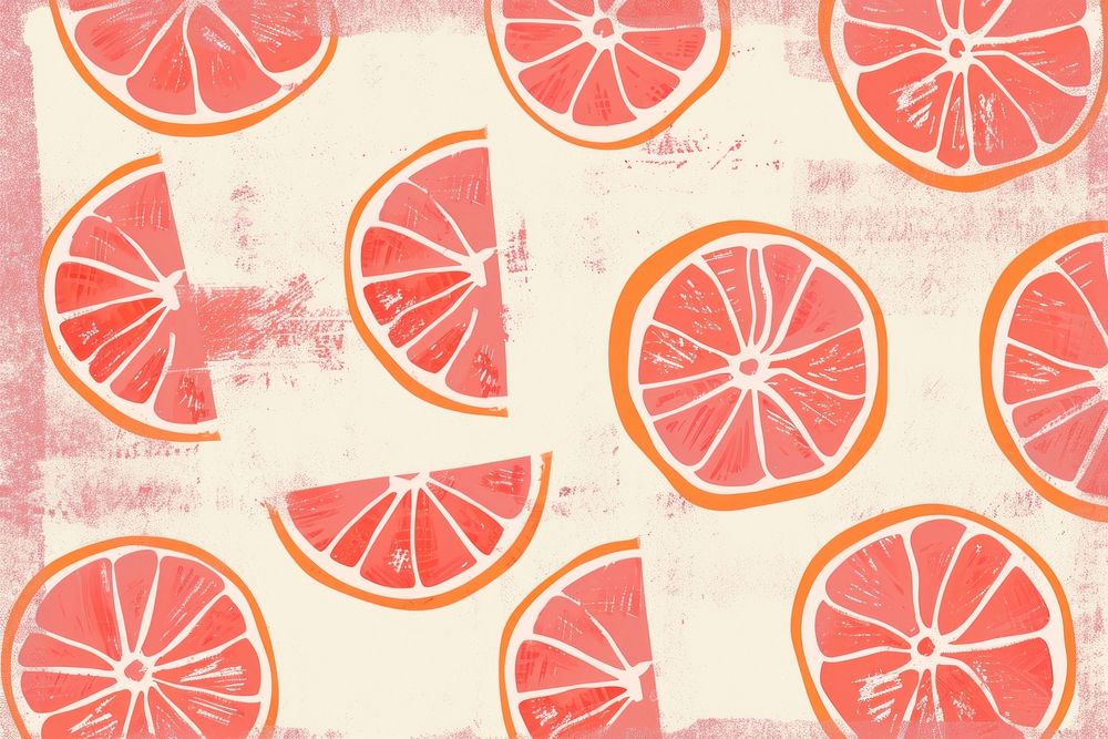 Cute grapefruit illustration backgrounds plant food.