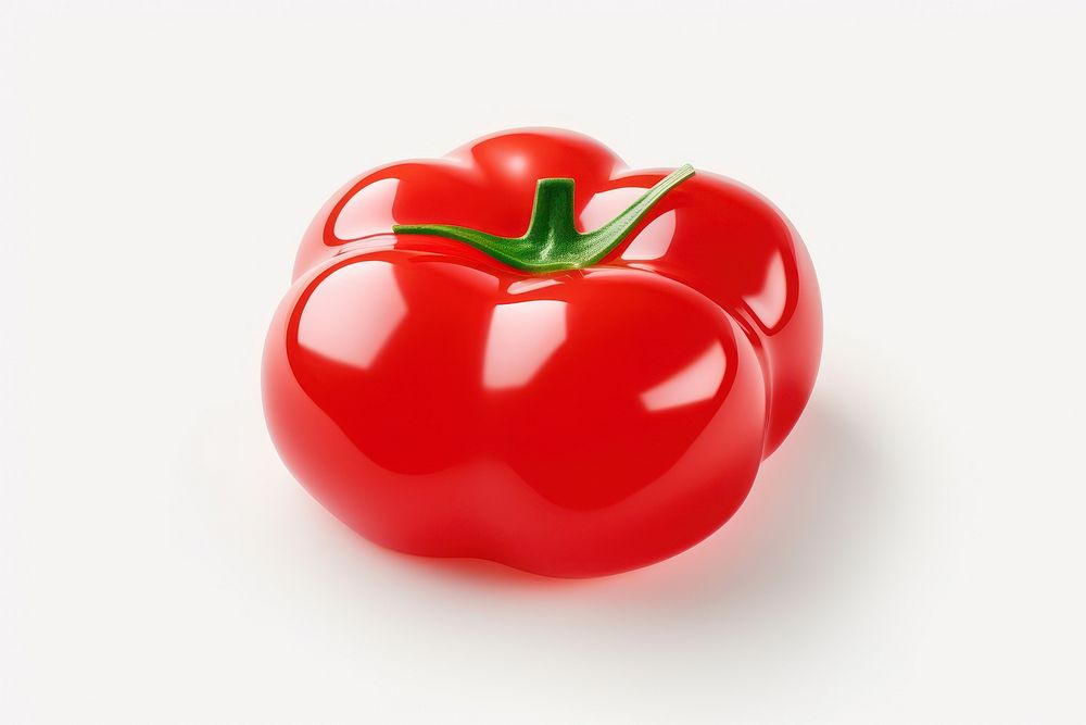 Simple colorful tomato vegetable plant food. AI generated Image by rawpixel.