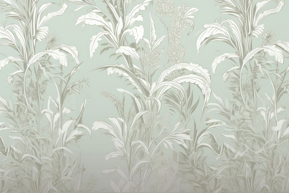 Tropical plant wallpaper pattern nature.