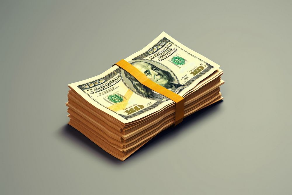 Money money dollar paper. AI generated Image by rawpixel.