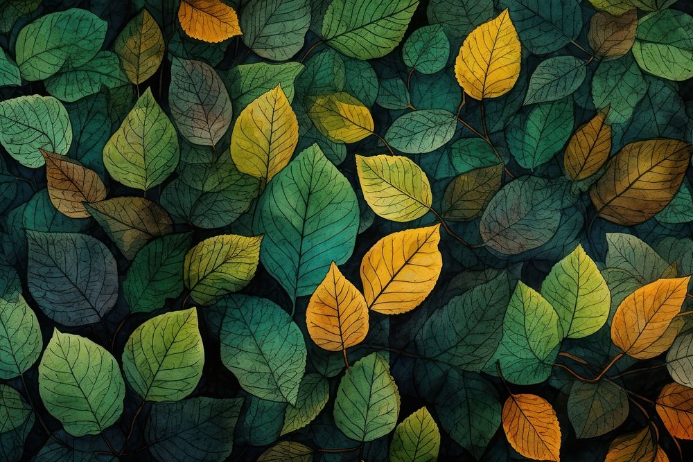 Painting texture leaf background backgrounds pattern nature.