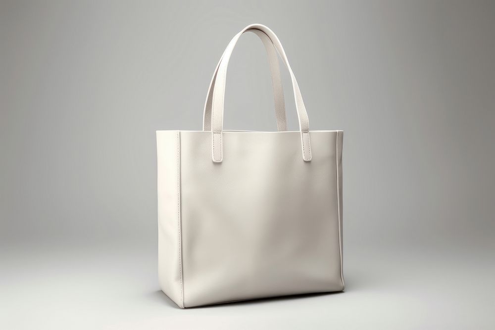 Bag  handbag white gray.
