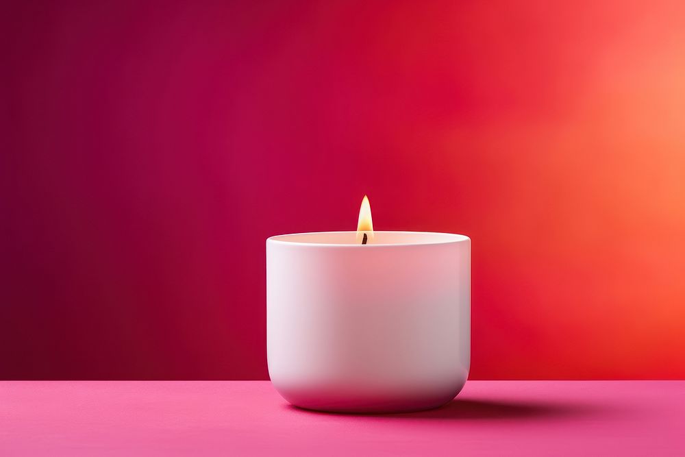 Candle  pink pink background spirituality.