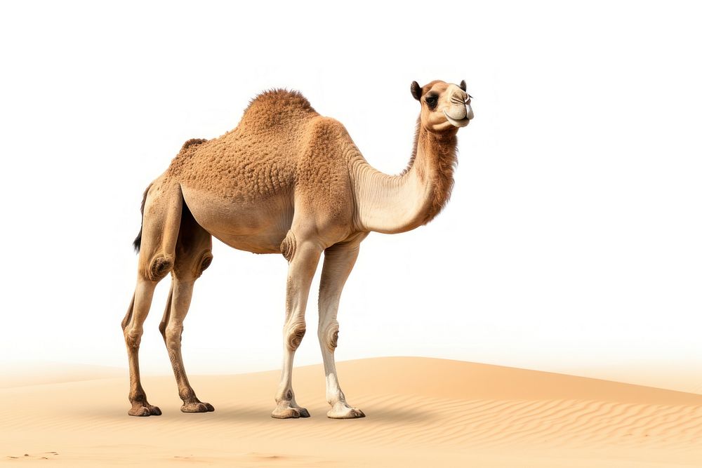 Camel animal mammal desert.
