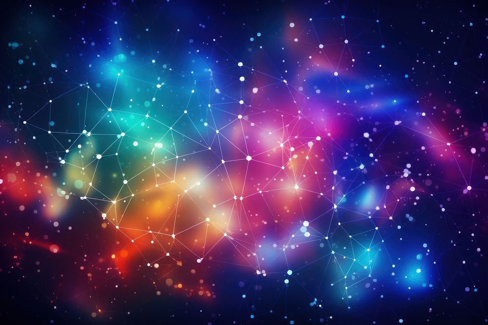 Colorful futuristic background backgrounds astronomy abstract.