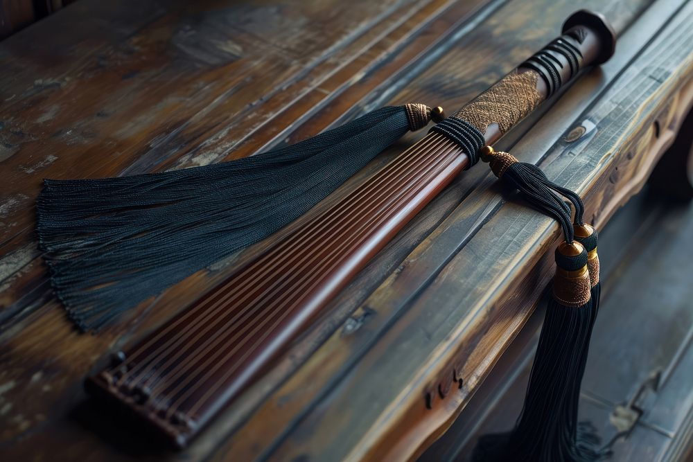 Traditional Asian weapon hardwood darkness weaponry.