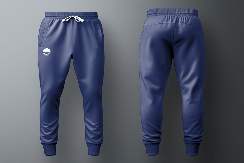 Men's blue joggers