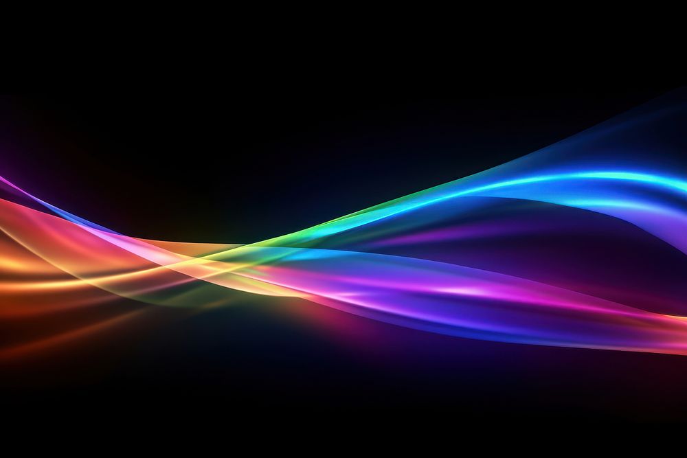 Rainbow light backgrounds technology.