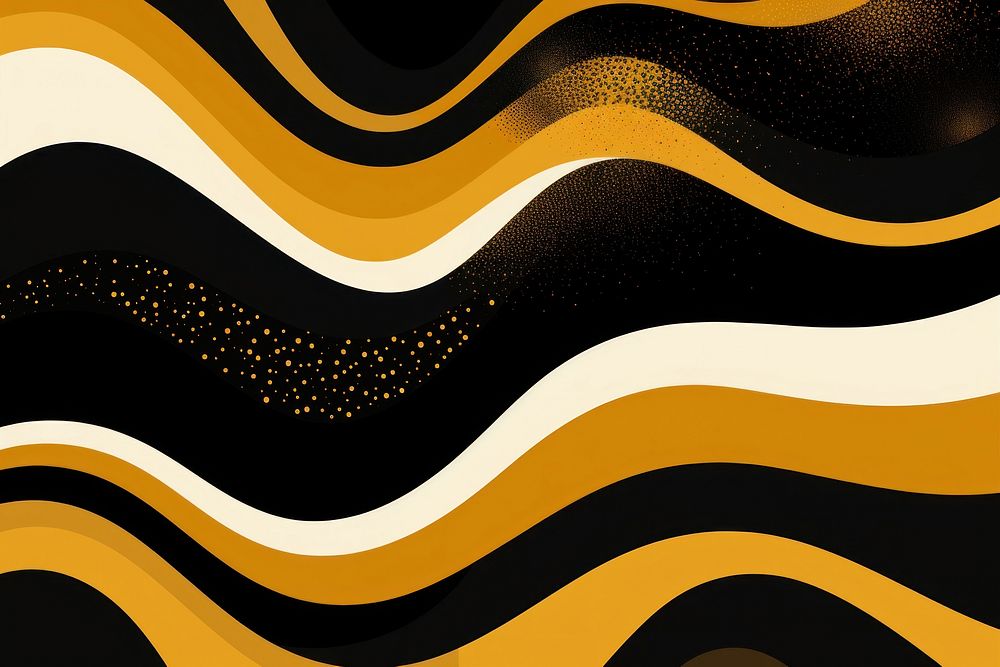 Black gold abstract pattern backgrounds. AI generated Image by rawpixel.