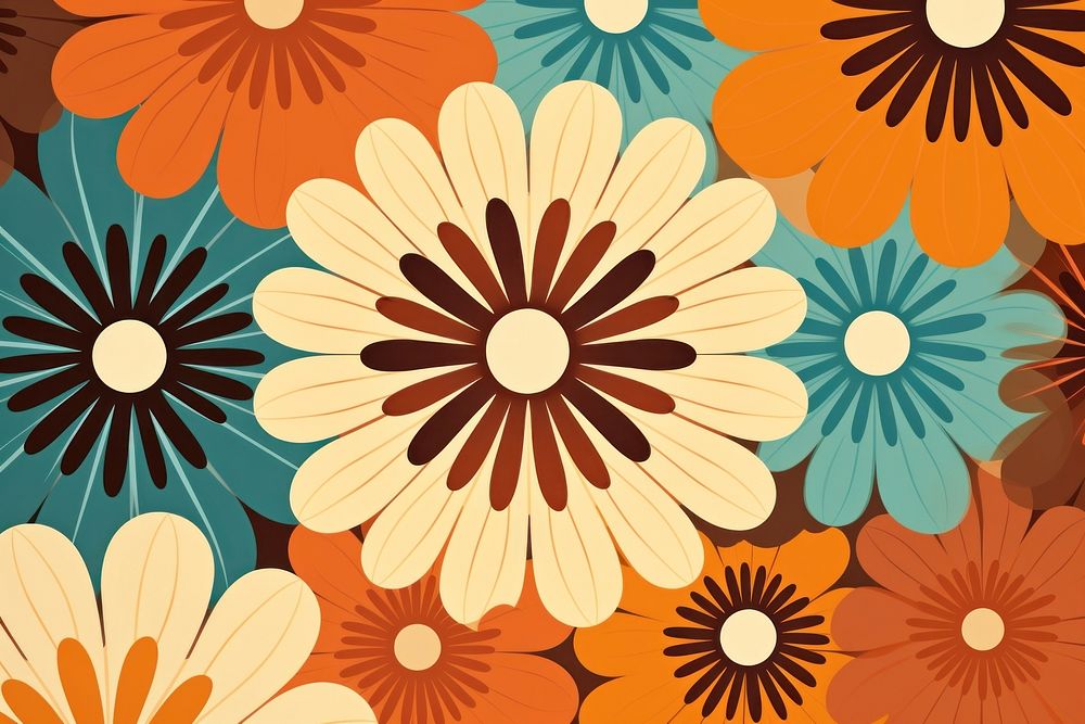 Flower abstract pattern plant. AI generated Image by rawpixel.
