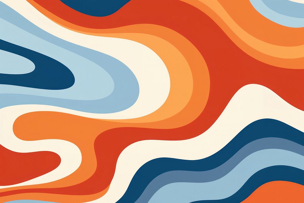 Sea abstract pattern art. AI generated Image by rawpixel.
