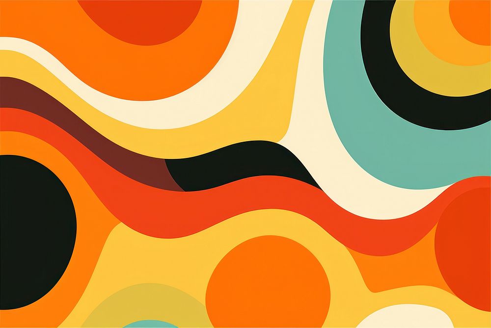 Spring abstract pattern art. AI generated Image by rawpixel.