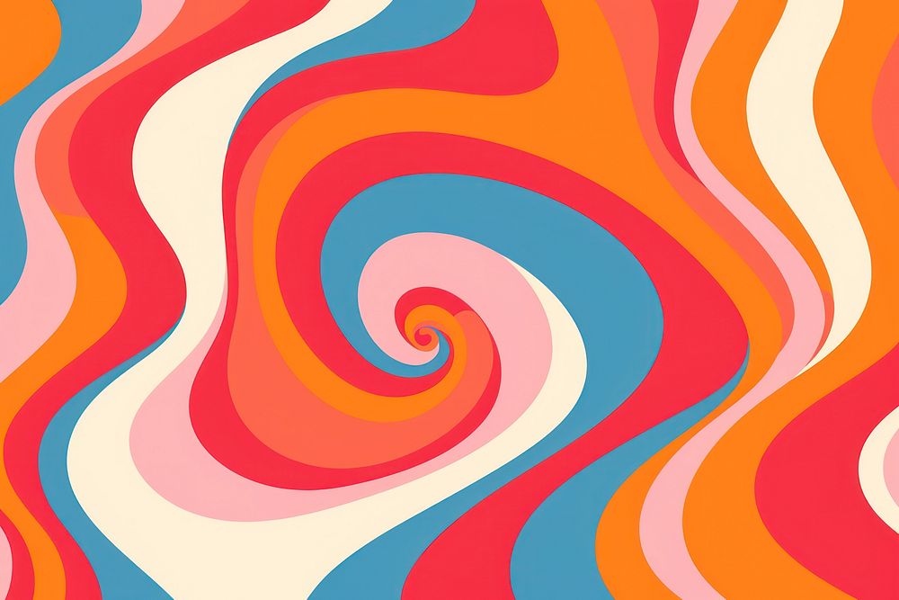 Swirl abstract pattern spiral. AI generated Image by rawpixel.