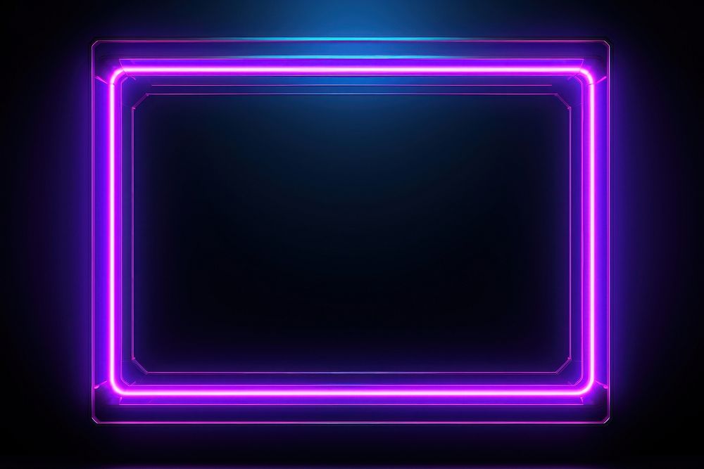 Sci-fi frame neon background backgrounds | Premium Photo Illustration ...