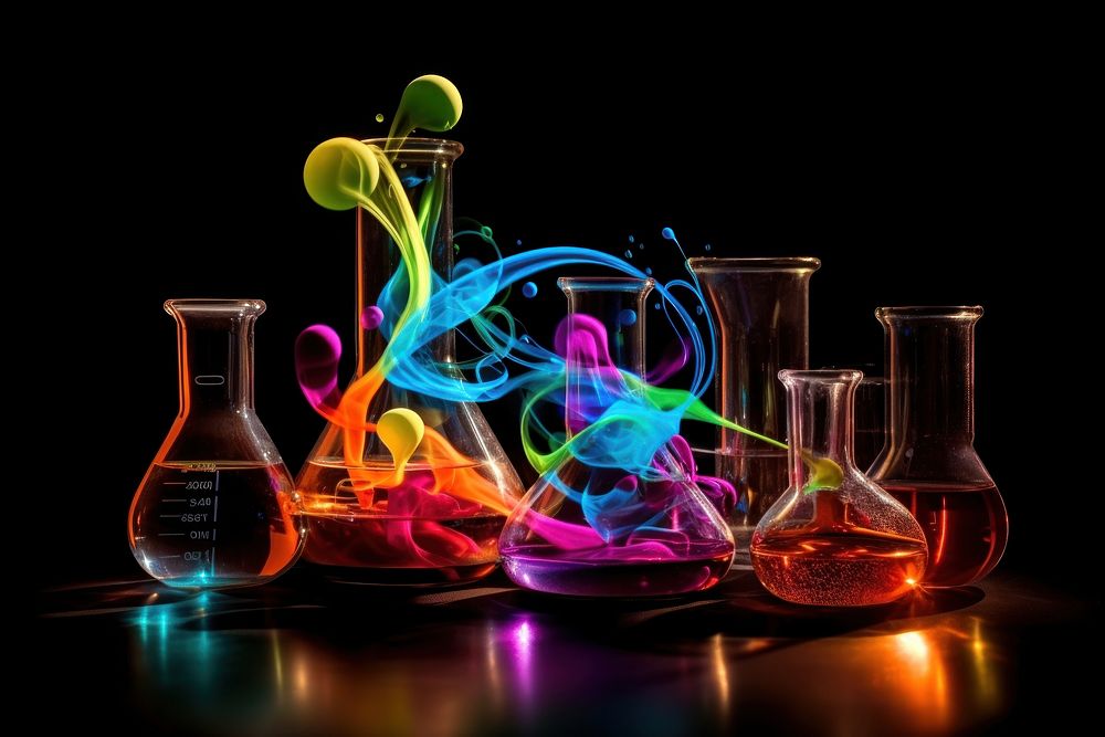 Science science light glass.