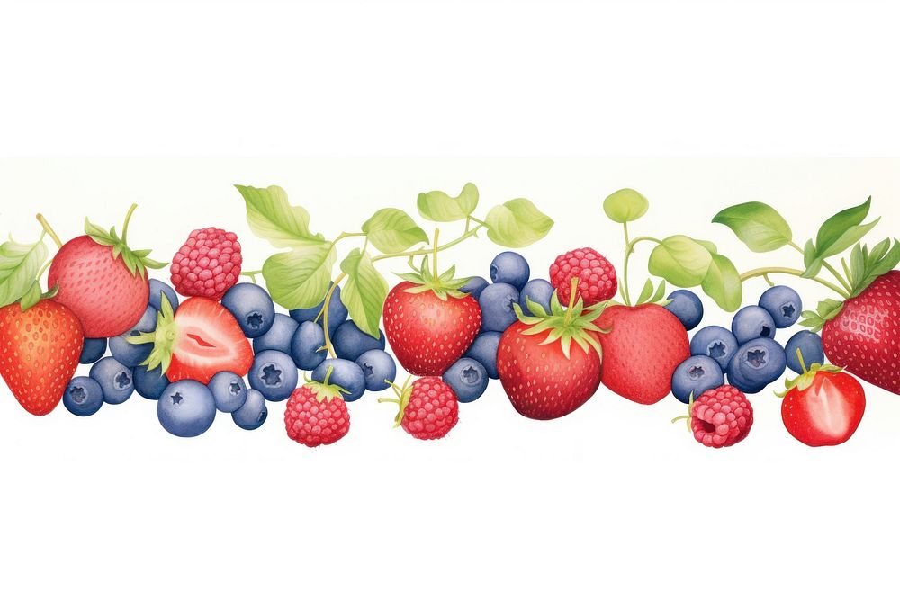 Berry strawberry blueberry raspberry.