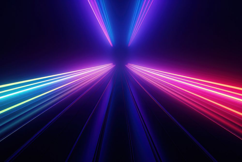 Stripe scenery neon background backgrounds lighting laser. AI generated Image by rawpixel.
