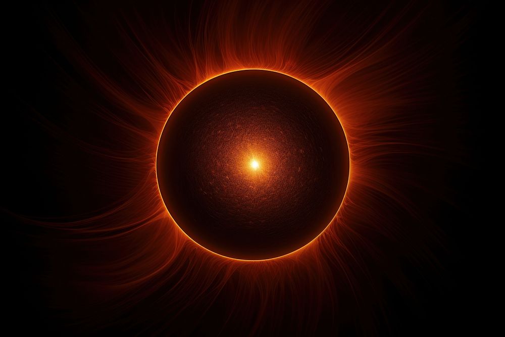 Sun astronomy eclipse nature.