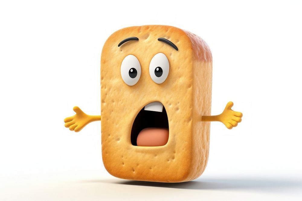 PNG Bread surprise cartoon food. AI generated Image by rawpixel.