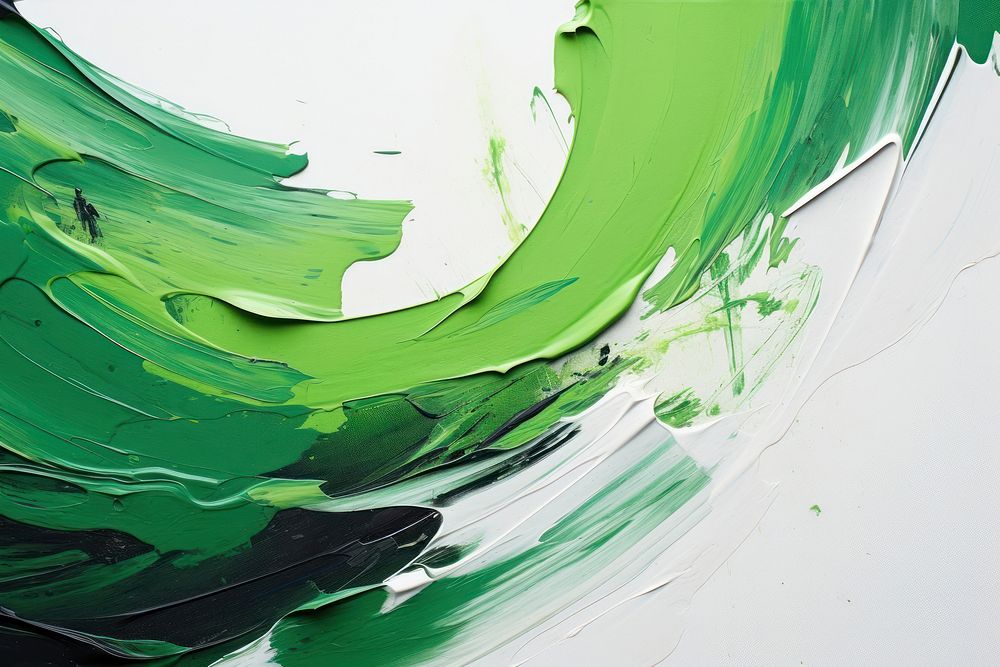 Green paint backgrounds creativity. AI generated Image by rawpixel.