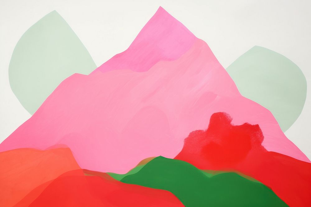 Mountain landscapes backgrounds abstract painting.