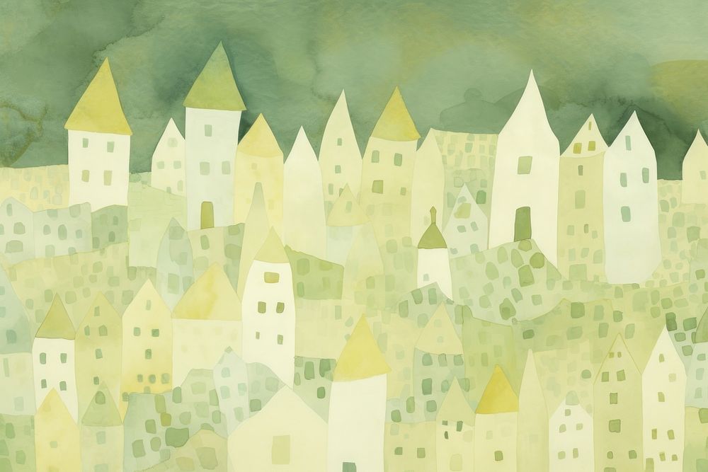 Castleton green backgrounds painting architecture. AI generated Image by rawpixel.