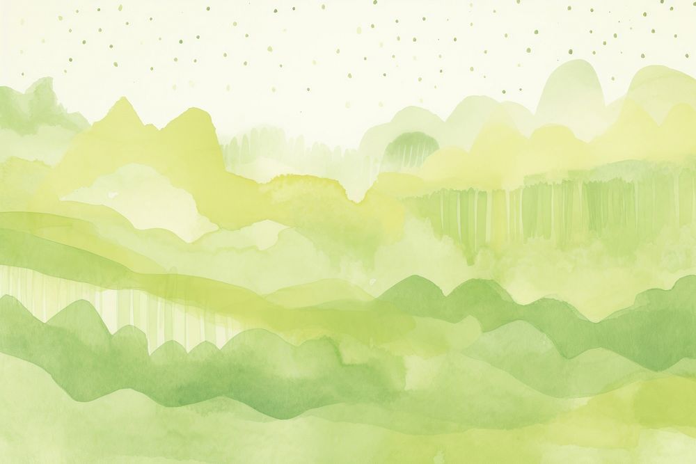 Green backgrounds painting outdoors. AI generated Image by rawpixel.