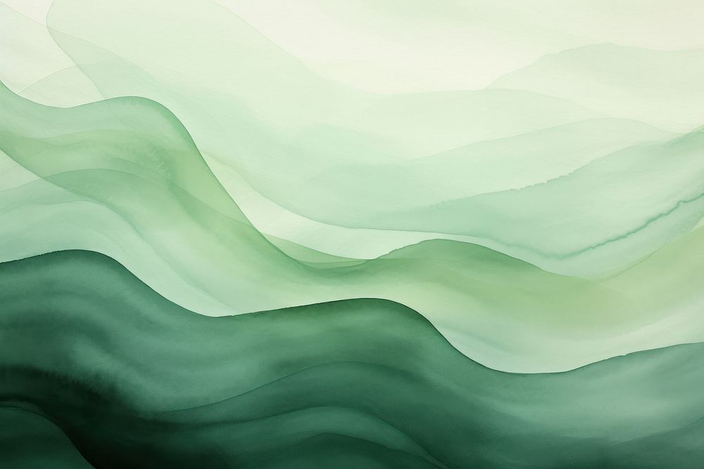 Light green backgrounds nature wave. AI generated Image by rawpixel.