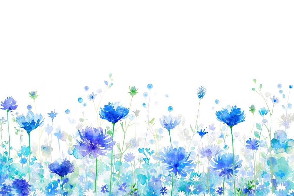Small flower border backgrounds outdoors pattern.