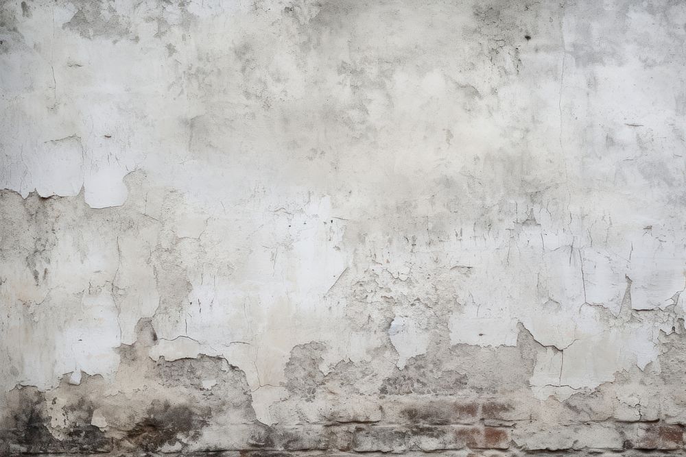 White old wall texture architecture backgrounds deterioration. AI generated Image by rawpixel.